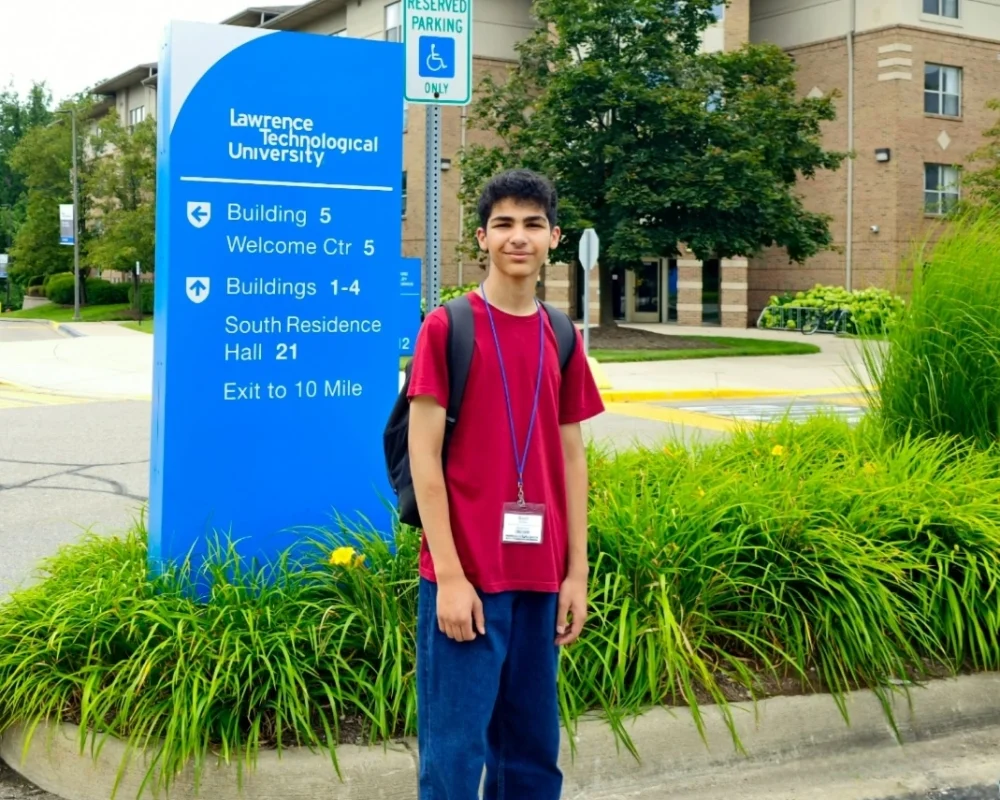 Basel Abou Alam, Larence technological University 2025 Summer camp Basel Abou Alam, Larence technological University 2025 Summer camp